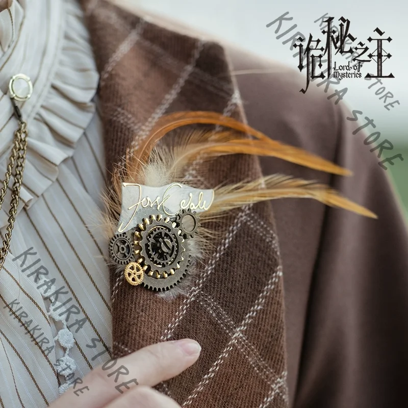 

Fors Wall Series Genuine Peripheral Gear Feather Signature Brooch Limited Legal Edition Cosplay Breastpin Ouch Ornaments