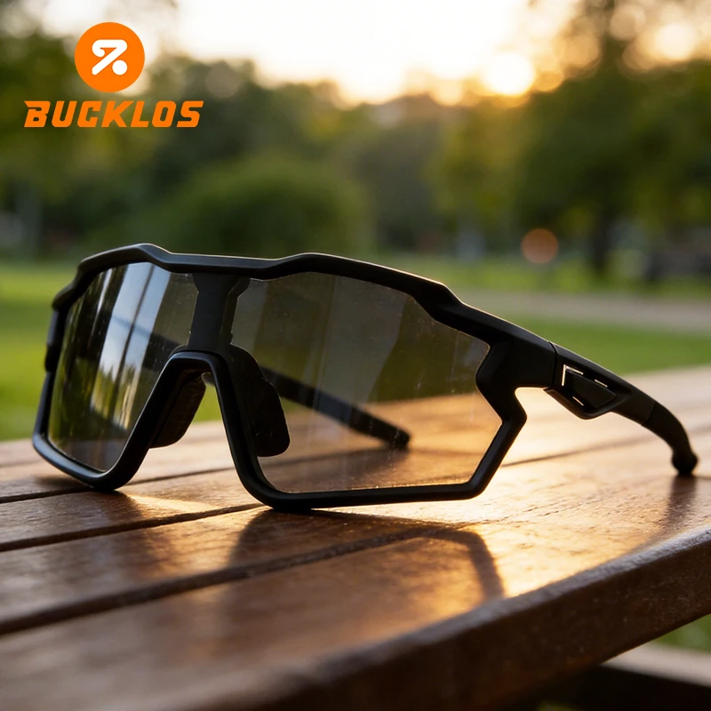 AliExpress NONE BUCKLOS Cycling Glasses Bike Goggle Outdoor Sport UV Protection Eyeswear Sunglasses Basic/Polarized Bicycle Glasses for Road MTB
