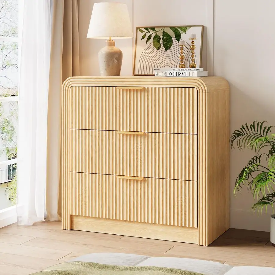 3 Drawer Dresser, 3…