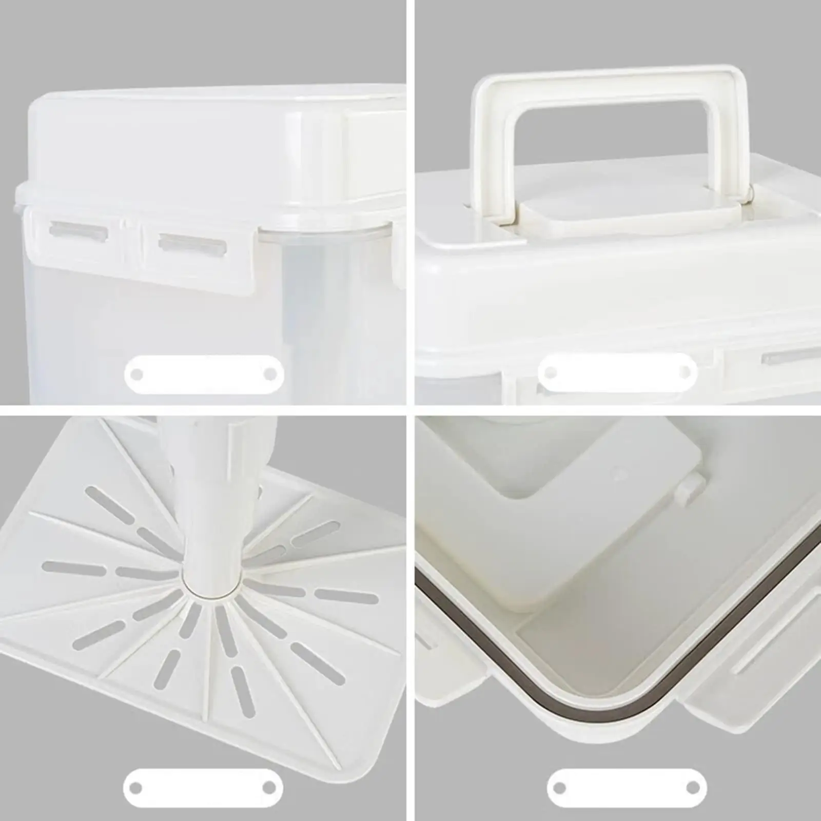 Kimchi Container Portable Food Storage Box for Refrigerator Fridge Household