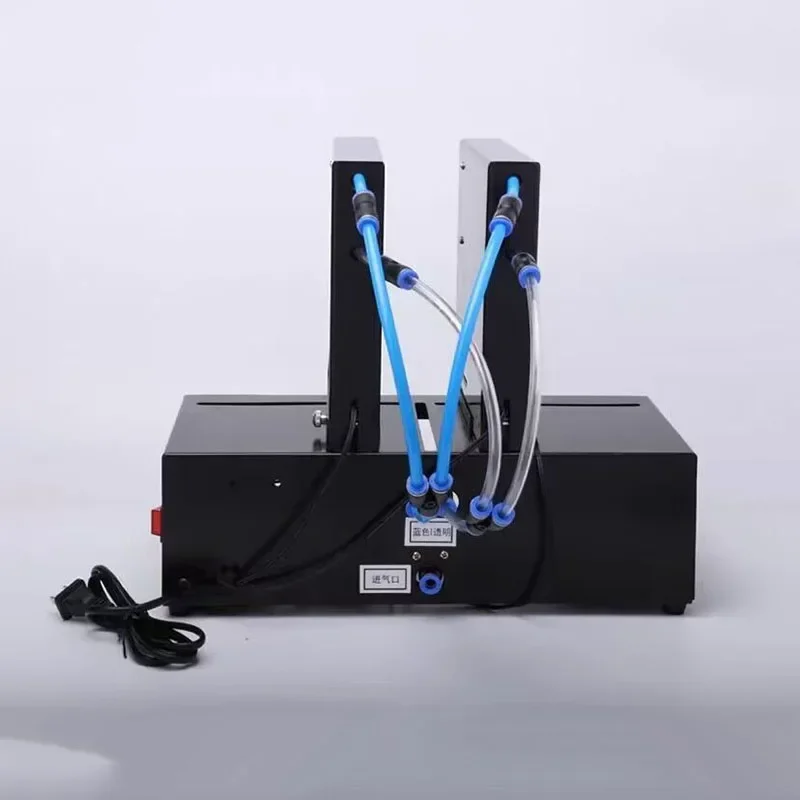 

220V Double Head Pneumatic Electric Stapler Automatic Binding Machine 180 Staps per Minute High-Speed Bookbinding Tool