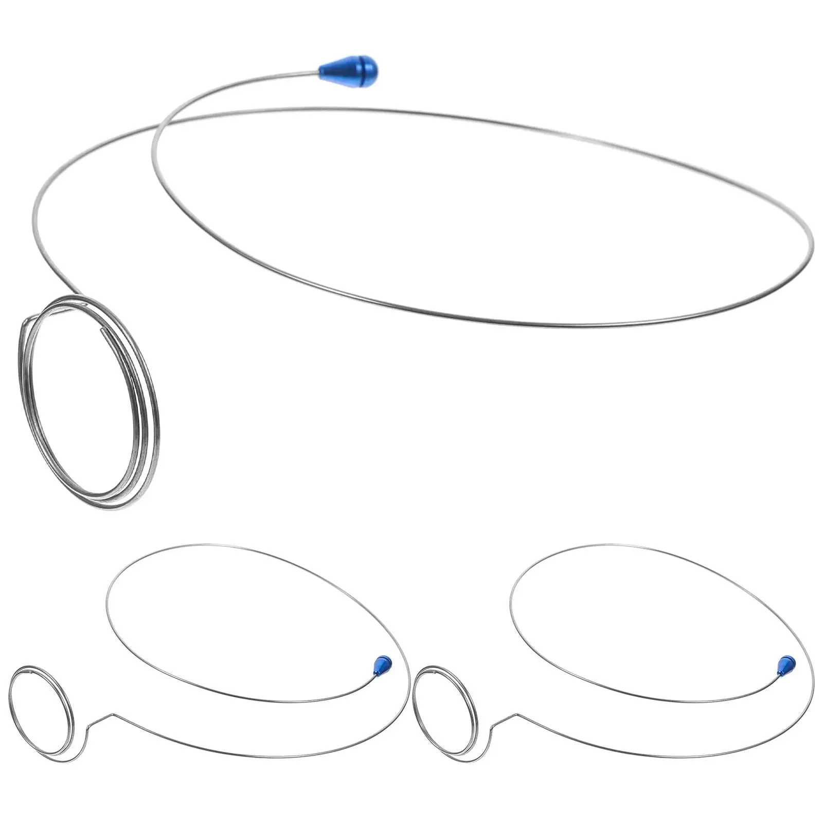 

3 Pcs Watch Repair Tool Case Eye Loupe for Watchmaker Headband Storage Magnifier Holder Steel Eyeglass