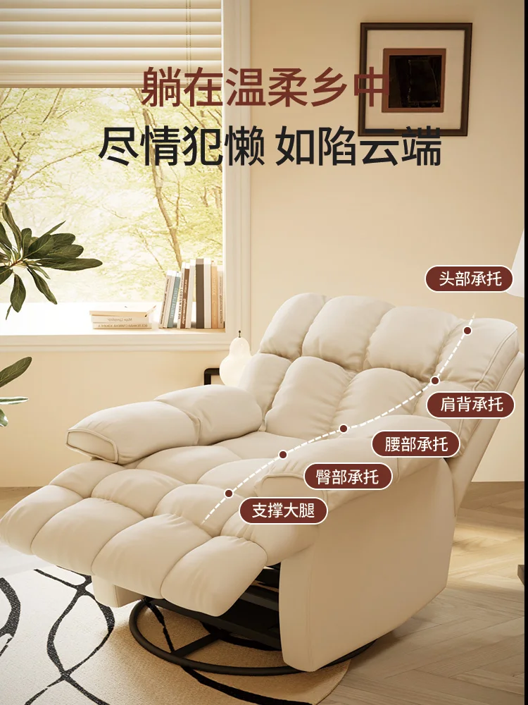 Sofá de tela para sala de estar, nuevo apartamento pequeño, reclinable y para dormir, individual, multifuncional, reclinable, 2025