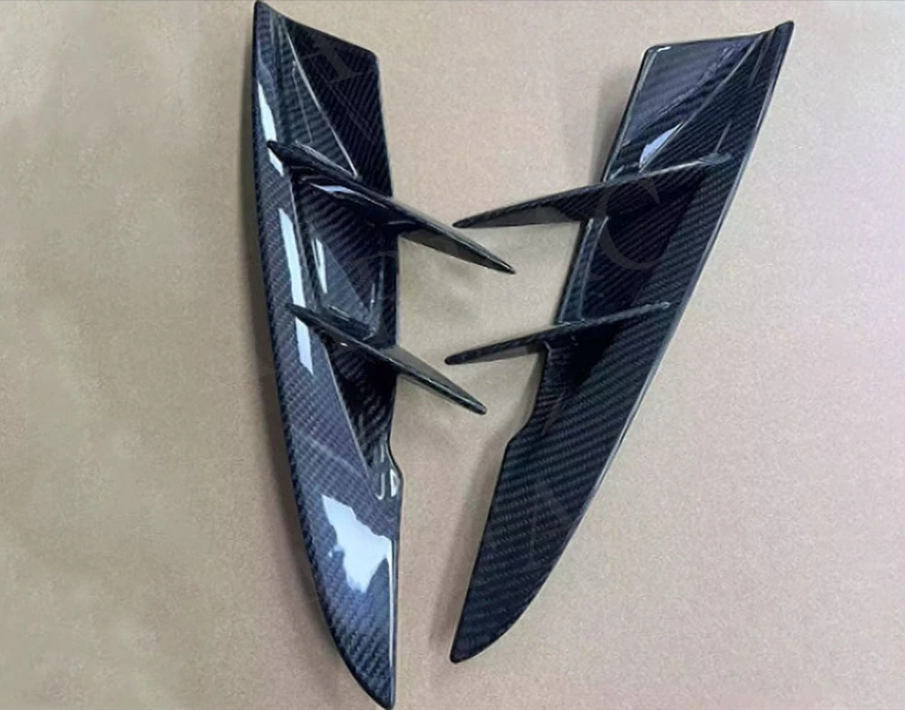 For Toyota Supra A90 2019+ Carbon Fiber Car Front Bumper Air Vent Trims Cover Bumper Body Kits Car Accessories FRP - view 3