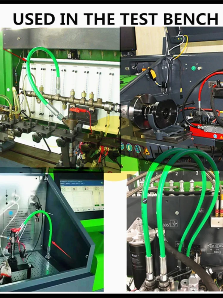 Freies Schiff 1 Stück 65cm 75cm 85cm 95cm Crin Injektor pumpe Hochdruck 2800bar Diesel rohr für Common-Rail-Prüfstand Teil,