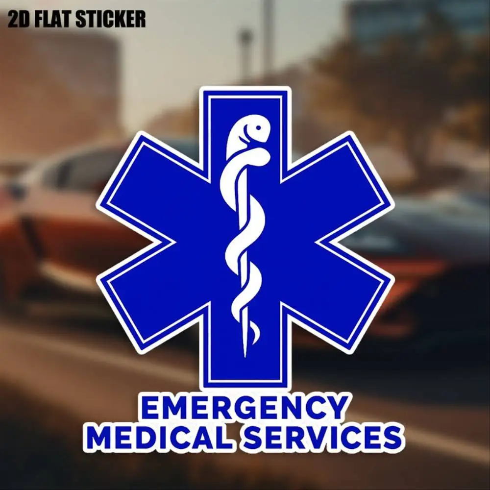 Symbol Emergency Vinyl Decal Toilet Stickers Colorful Butterflies And Flowers Waterproof Stickers For Decorating Car Windows Mot