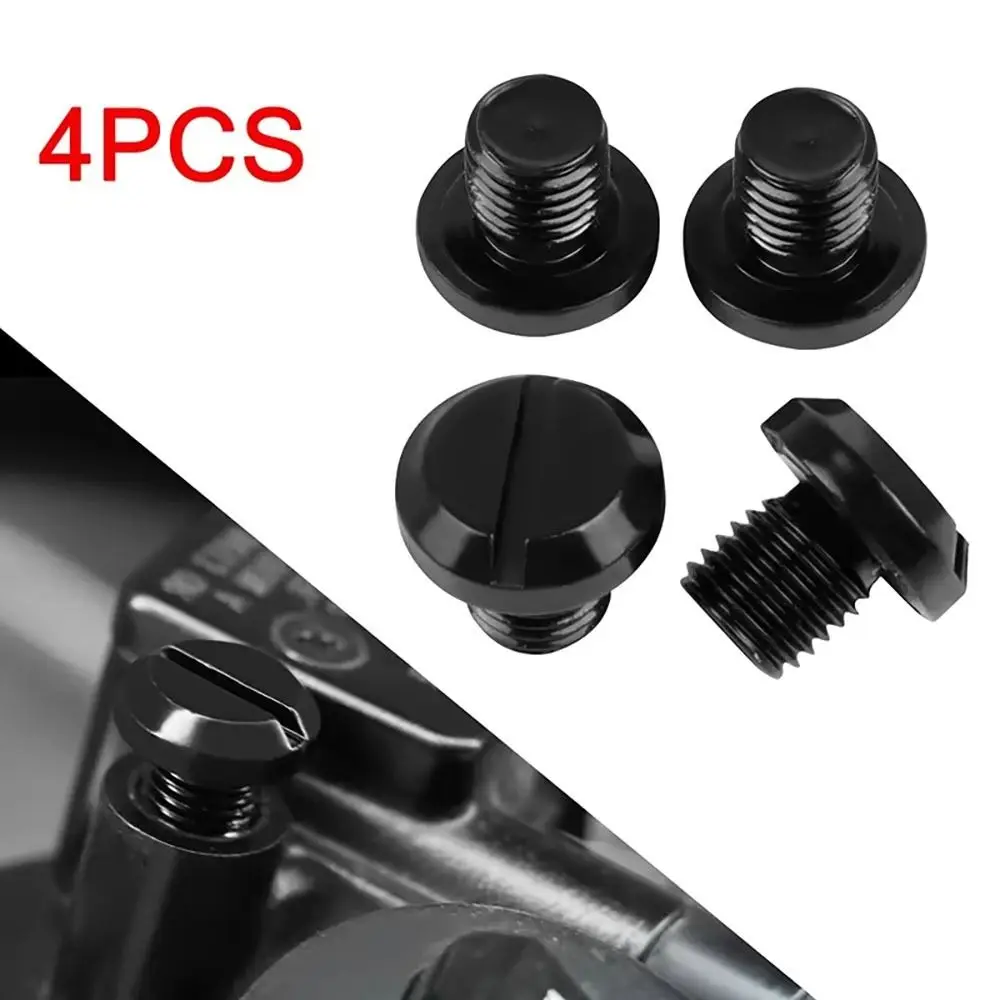 

4Pcs/Set M10x1.25 Mirror Hole Blanking Plugs Universal Left Right Hand Thread Screws Bolts CNC Mirror Hole Caps