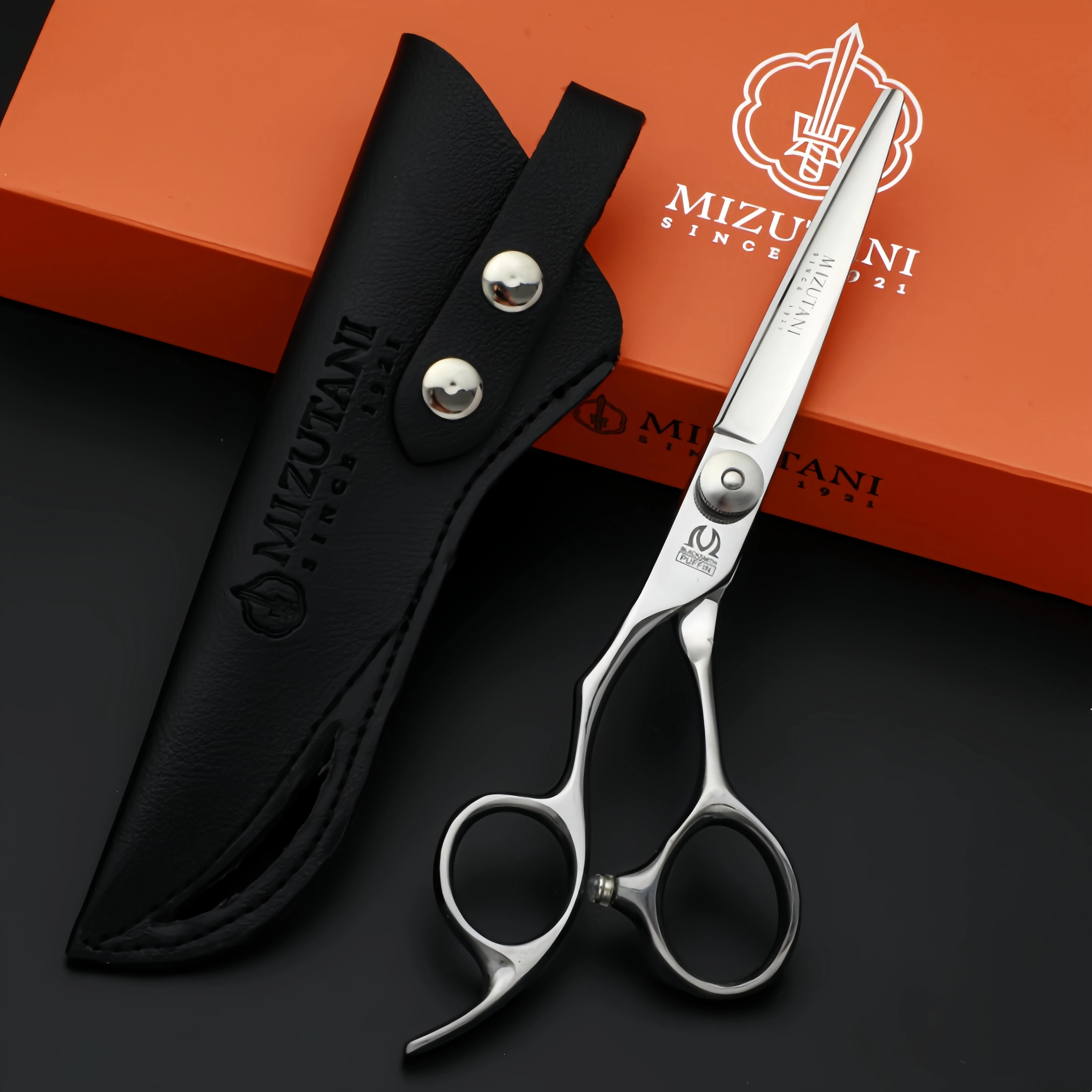 

Ножницы для стрижки волос для левой руки, профессиональные ножницы для волос, японская сталь VG10, эргономичная дизайнерская ручка, ножницы для стрижки волос