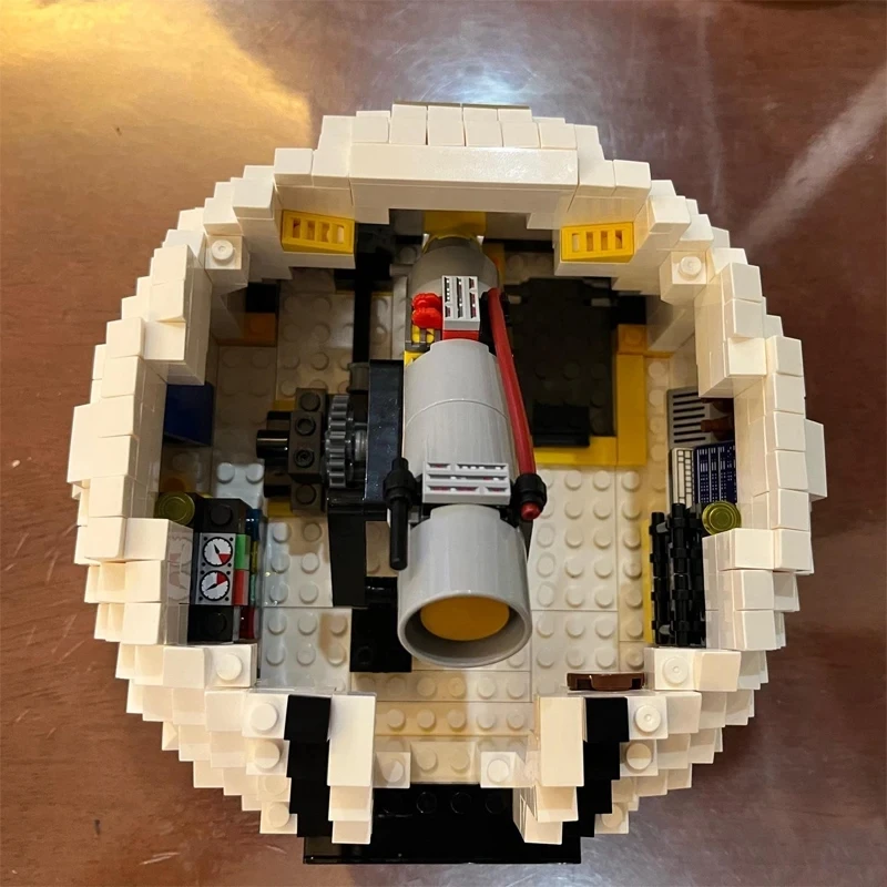 

MOC Panbo 7703 Techinal Compatible 910027 Mountain View Observatory Model Building Block Brick Puzzle DIY Toy Chrismas Gift Kid