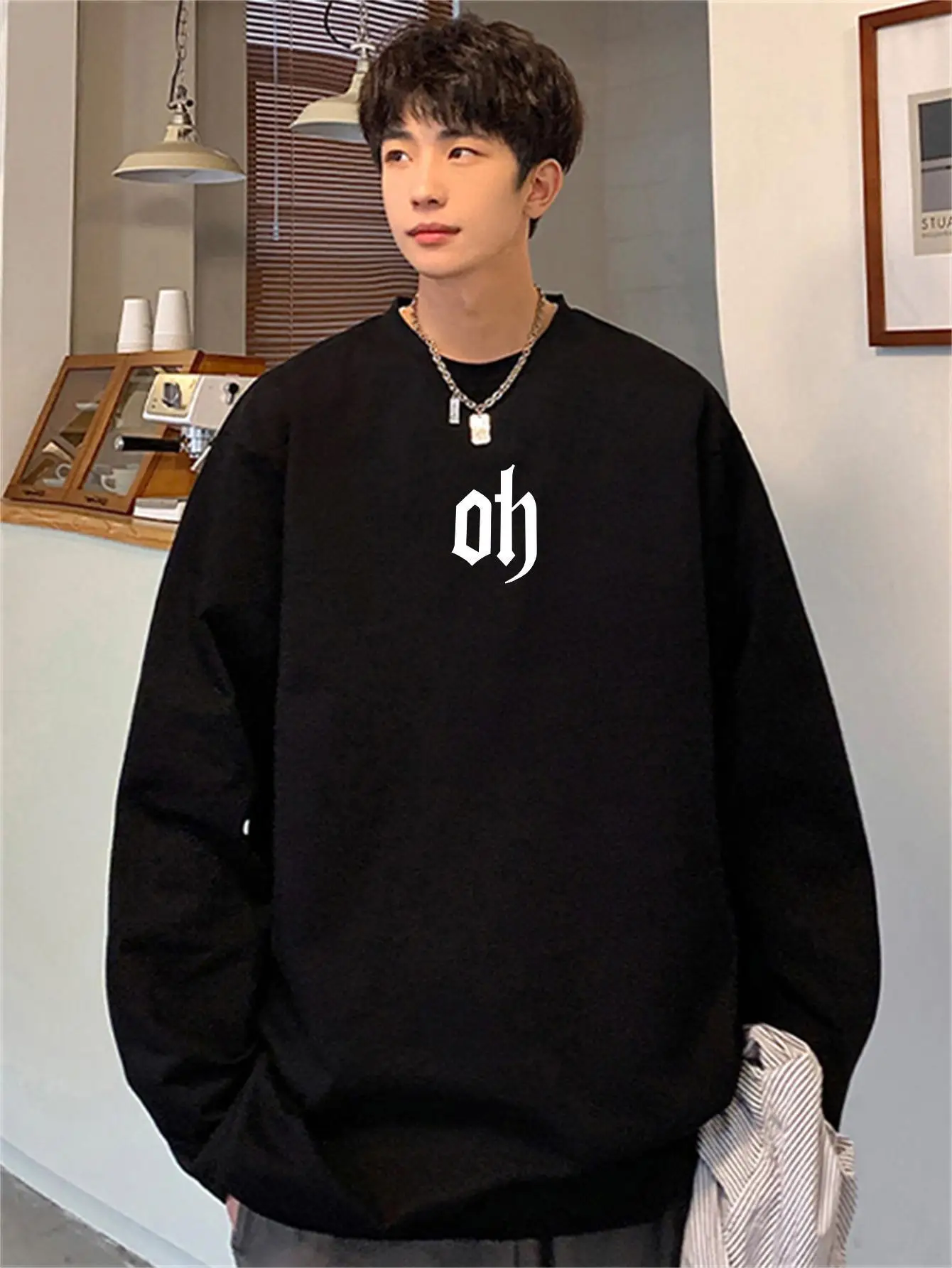 Designer Brand Men Letter Print Tshirts Long Sleeve Unisex Harajuku Clothing Hip Hop Casual Tops Oversize Male Tee Shirt Y2k