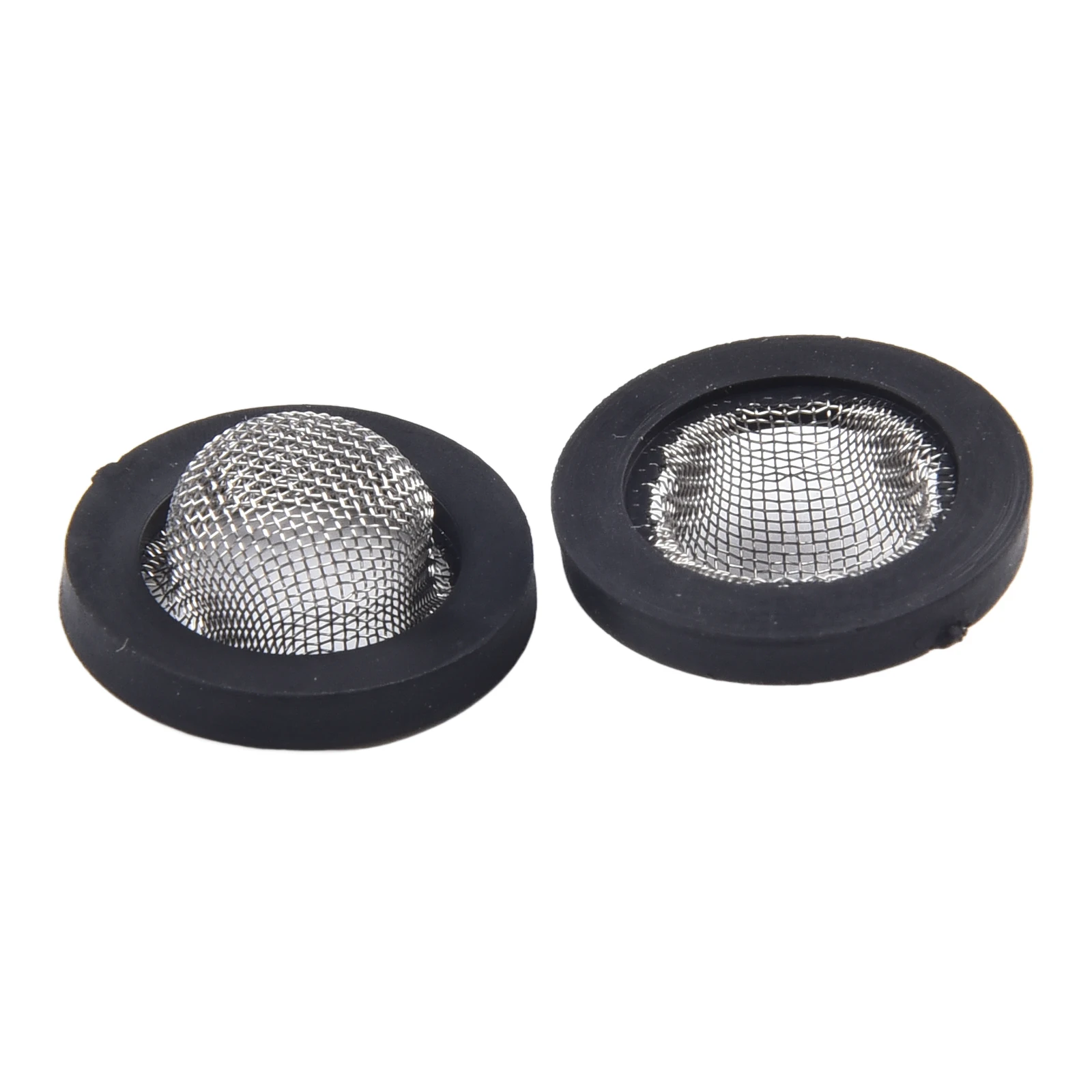 10pcs 1/2 3/4 Inch Silicone Washers With Stainless Steel Mesh Filter For Garden Shower Hose Garden Supplies