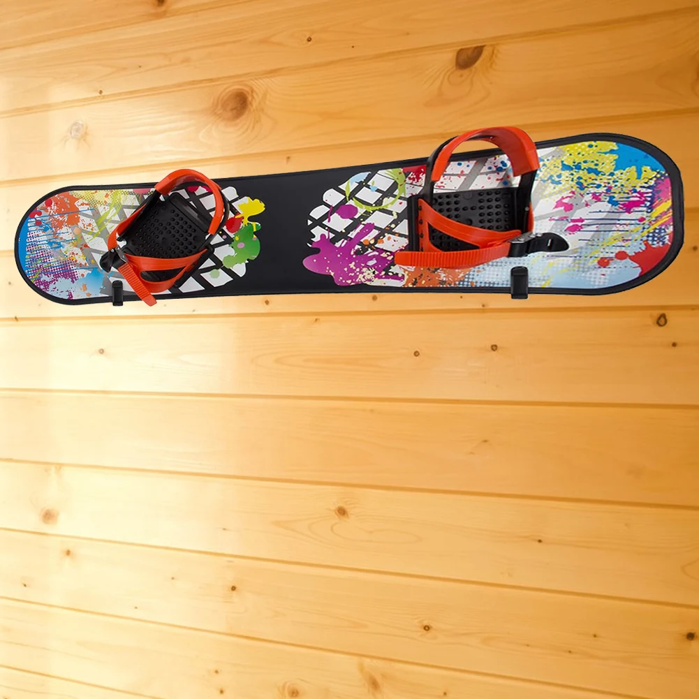 

2Pcs Horizontal Snowboard Wall Mount Clips Snowboard Display Wall Mount Storage Snowboard Display Stand for Ski Board Longboard