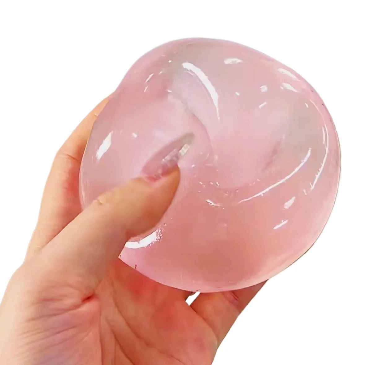 Blaue Maltose Squishy Spielzeuge Anti-Stress Sensorisches Fidget-Spielzeug Weiche Simulierte Transparente Blaue Maltose Langsam Zurückfederndes Entspannungsspielzeug