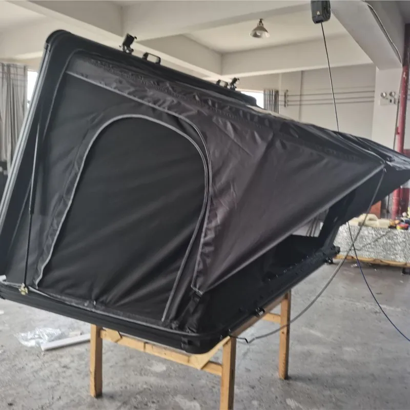 Крыша палатки Aluminum Alloy Side Open Building-Free Quickly Open Automatic Large Space Waterproof Hard Car Roof Tent