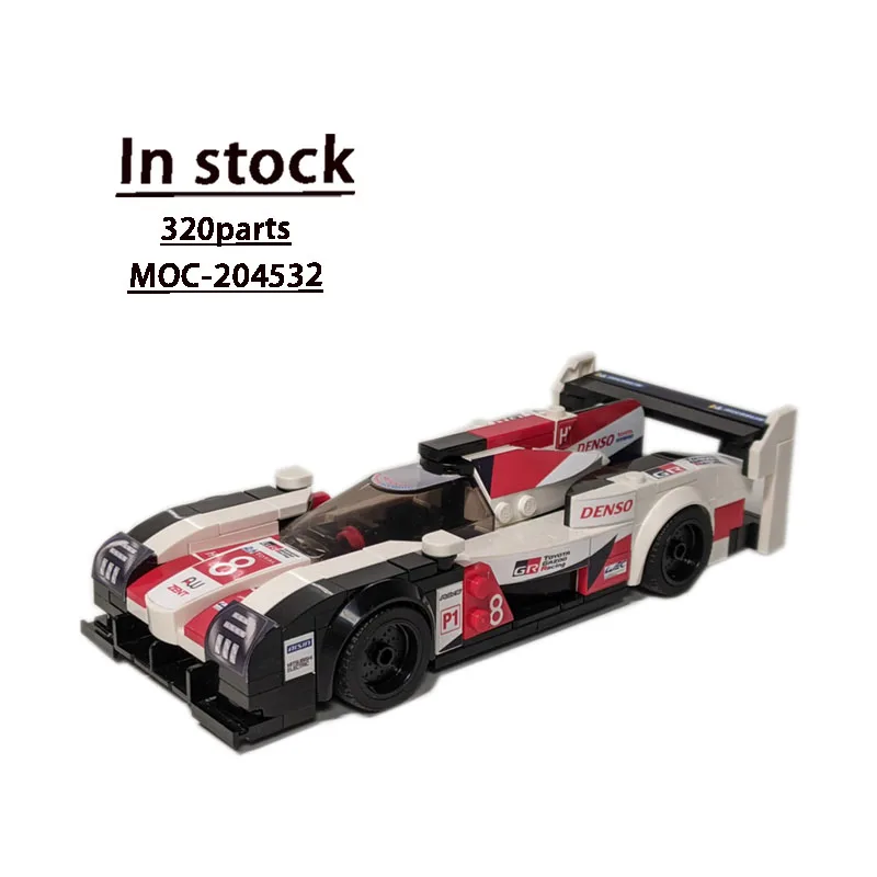 

MOC-204532TS050 Классический спортивный автомобиль Гоночный строительный блок Модель 320 части MOC Креативный мальчик Дети Рождественские строительные блоки Игрушка в подарок