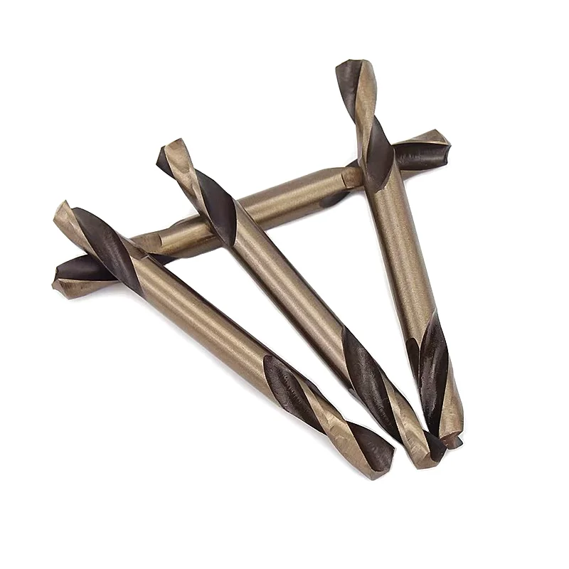 Citop 10 Cái/bộ Đôi Cấp M35 Coban Sơ Khai Xoắn Mũi Khoan HSS-Đồng 3.2-5.2Mm Cho Kim Loại nhựa Sắt Thép Không Gỉ