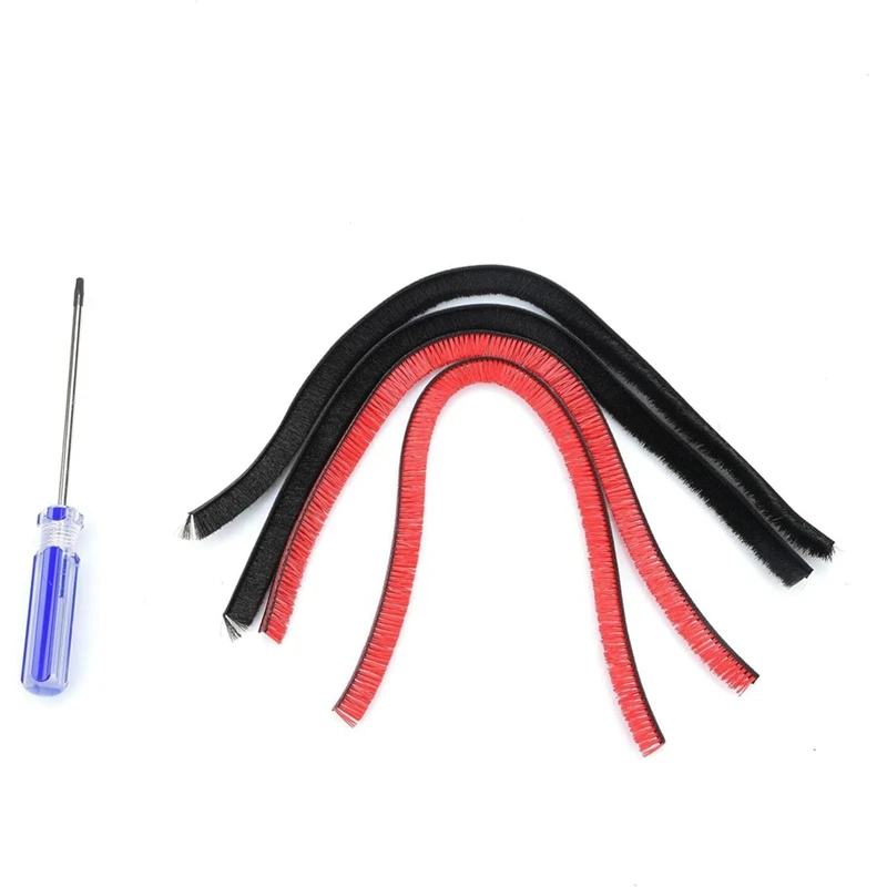 4 Pack Rolling Brush Plush Strips For Dyson V6 V7 V8 V10 Vacuum Cleaner Accessories Rolling Brush-Strips