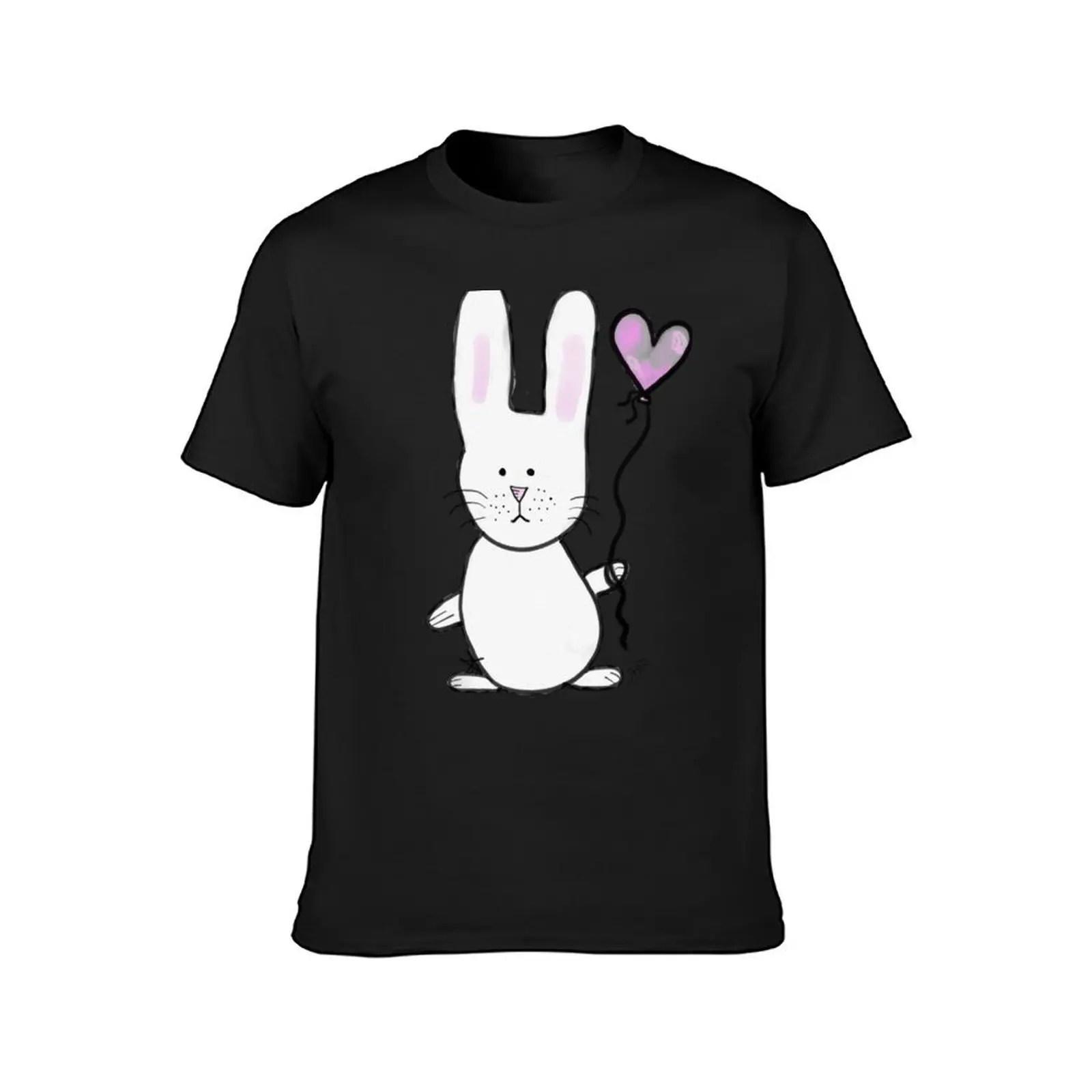 Bunzie and the Love Balloon T-Shirt aesthetic clothes Blouse quick drying customizeds clothes for men