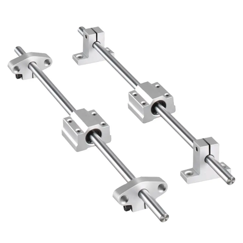 SCS16UU SCS20UU Linear Ball Bearing Aluminium CNC Router Slide Bushing Block SCS8UU SCS10UU SCS12UU Lightweight Guild Rail Shaft