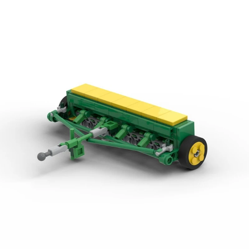 QWERT City Car Model MOC Building Bricks Traction Type Seed Drill Modular Technology Holiday Gifts Assemble Toys Suit Display