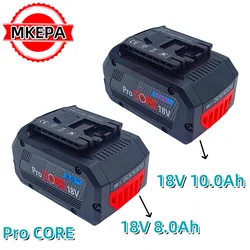 8.0Ah 10.0Ah ProCORE replacement battery, for Bosch 18V cordless tools lpega BAT609 BAT618 GBA18V 21700 high power 5C power cell