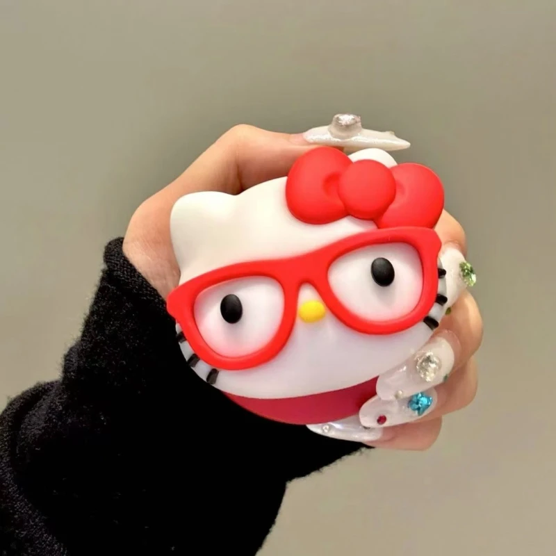 Cute Sanrio Hello Kitty For Magsafe Magnetic Phone Griptok Grip Tok Stand For iPhone Foldable Wireless Charging Case Holder