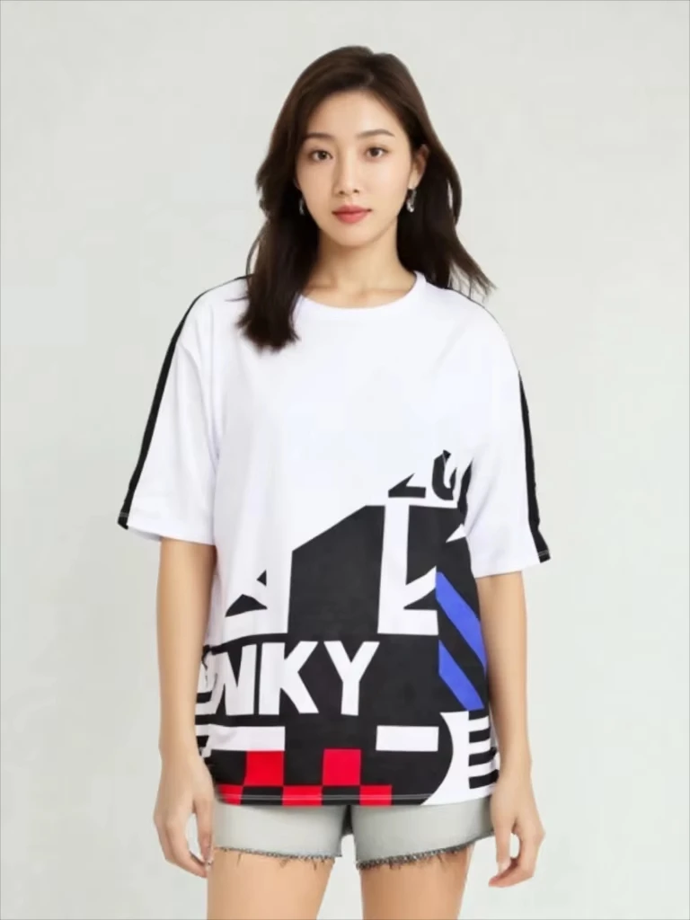 2026 Summer New Sportswear Y2K Oversized Family Clothing T-shirt Quick Drying Leisure Suitable for Daily and Training Wear