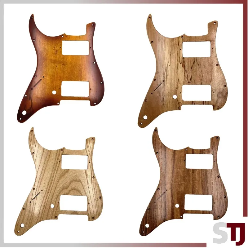 

1PCS Exquisite left hand HH Guitar Pickguard Ailanthus wood Maple wood,good Guitar accessories