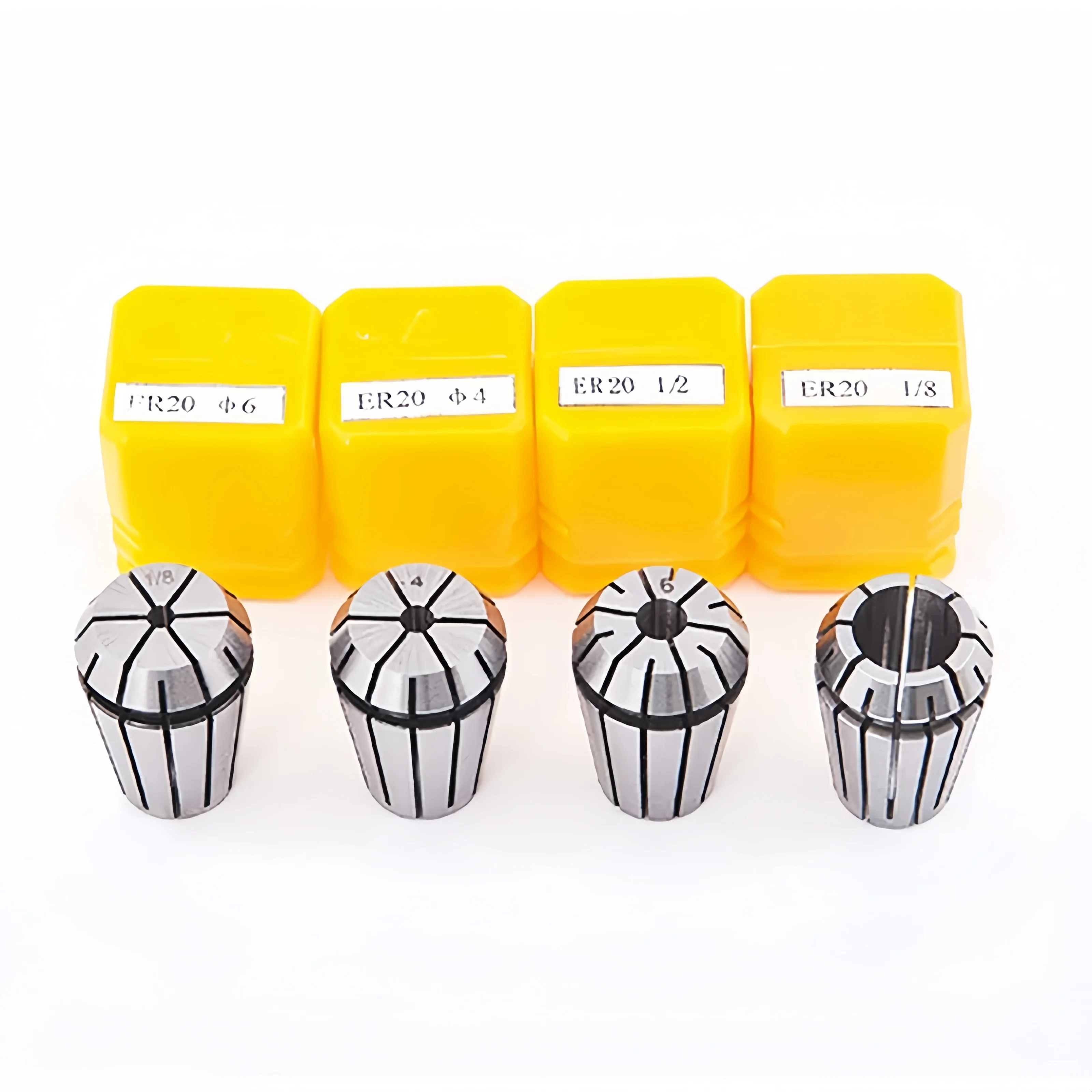 ER Collet Set ER8 ER11 ER16 ER20 ER25 ER32 CNC Spring Collet Chuck for CNC Engraving Machine, Milling Machine, Lathe,Tool Holder