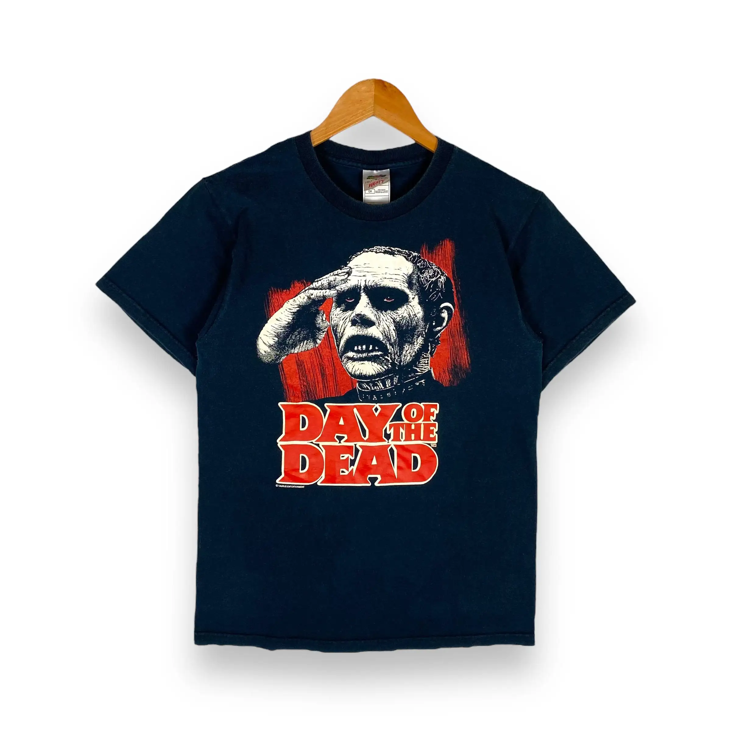 Rare Vintage Day Of The Dead Horror Movie T Shirt Small Size Zombie Bleak Terrifying Harrowing