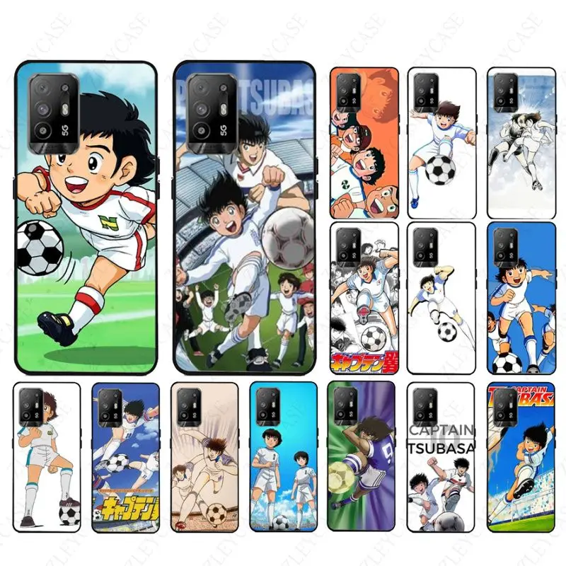 funda Captain Tsubasa Ozora Genzo football shell Phone cover For oppo Realme 8Pro 6PRO 6i 9i 9pro C11 C21 C25Y C25S Q3S XT Cases