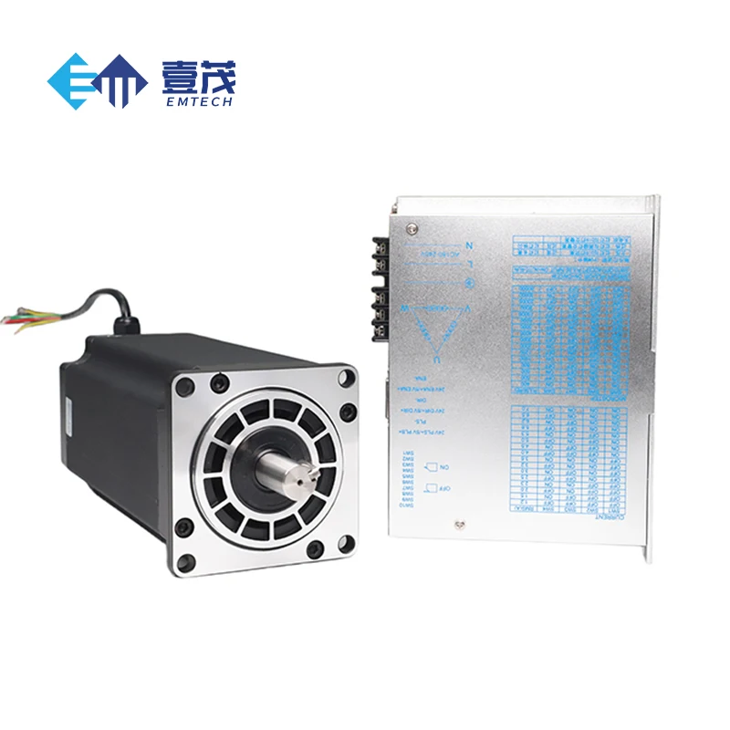EM Nema 42 Stepper Motor 25Nm 110mm 2-Phase Hybrid 19mm Shaft 5A 110-220V for CNC Router Plasma Cutting Machine