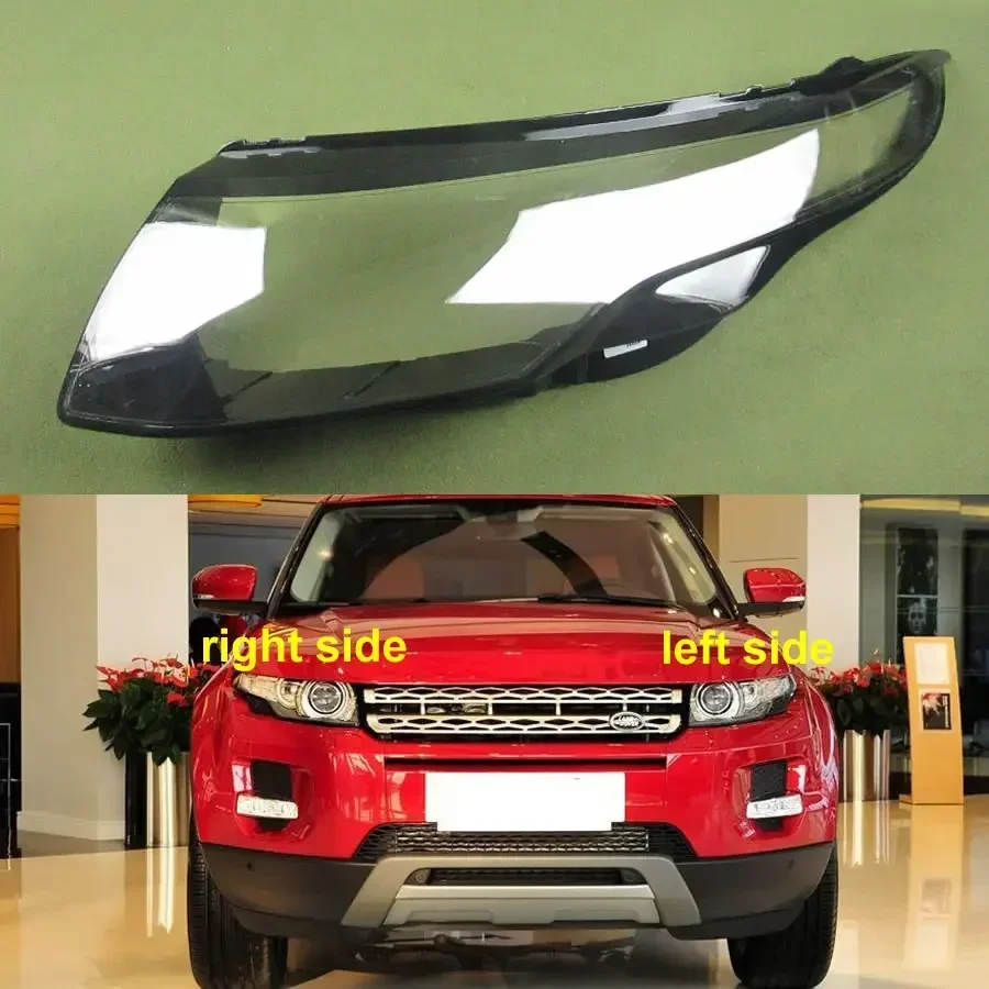 

For Land Rover Range Rover Evoque 2012-2020 Car Accessories Headlight Lens Cover Transparent Lampshade Headlamp Shell Plexiglass