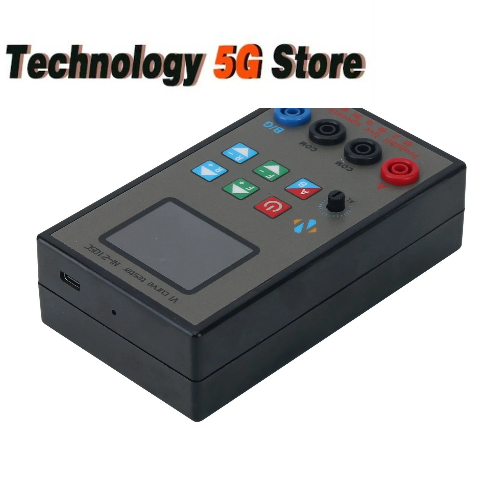 NI-210SC Portable Dual Channel VI Curve Tester 18 Levels Frequencies Adjustable with 2.0-inch TFT Screen