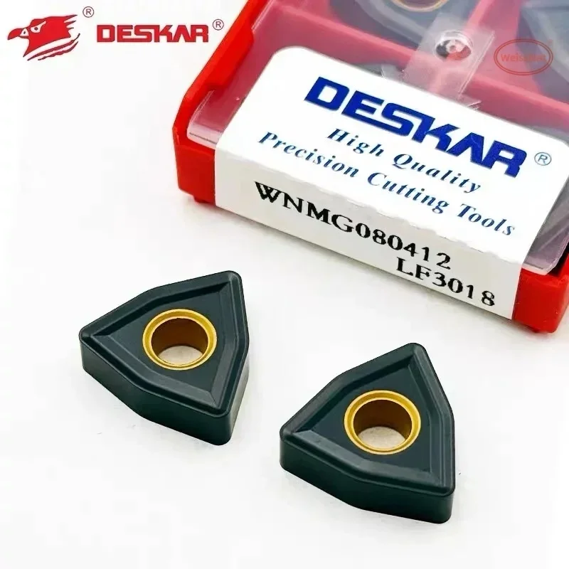 DESKAR WNMA080404 080408 080412 WNMG080404 080408 080412 LF3018 Carbide Insert WNMA WNMG Inserts