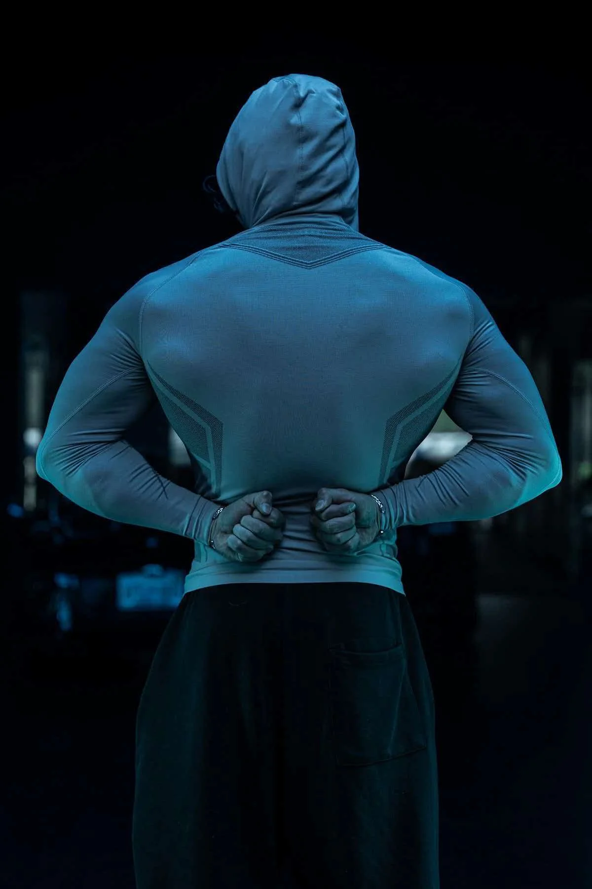 Trendy Brand Warrior Slim Hoodie Jogger Gym Workout Stretch Sweatshirt Training Pullover Long Sleeve Casual Letter Print T-Shirt