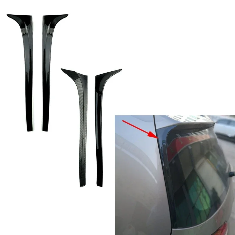 Golf 7 MK7 Window Spoiler ABS Plastic Automotive Rear Mirror Tail Accessories