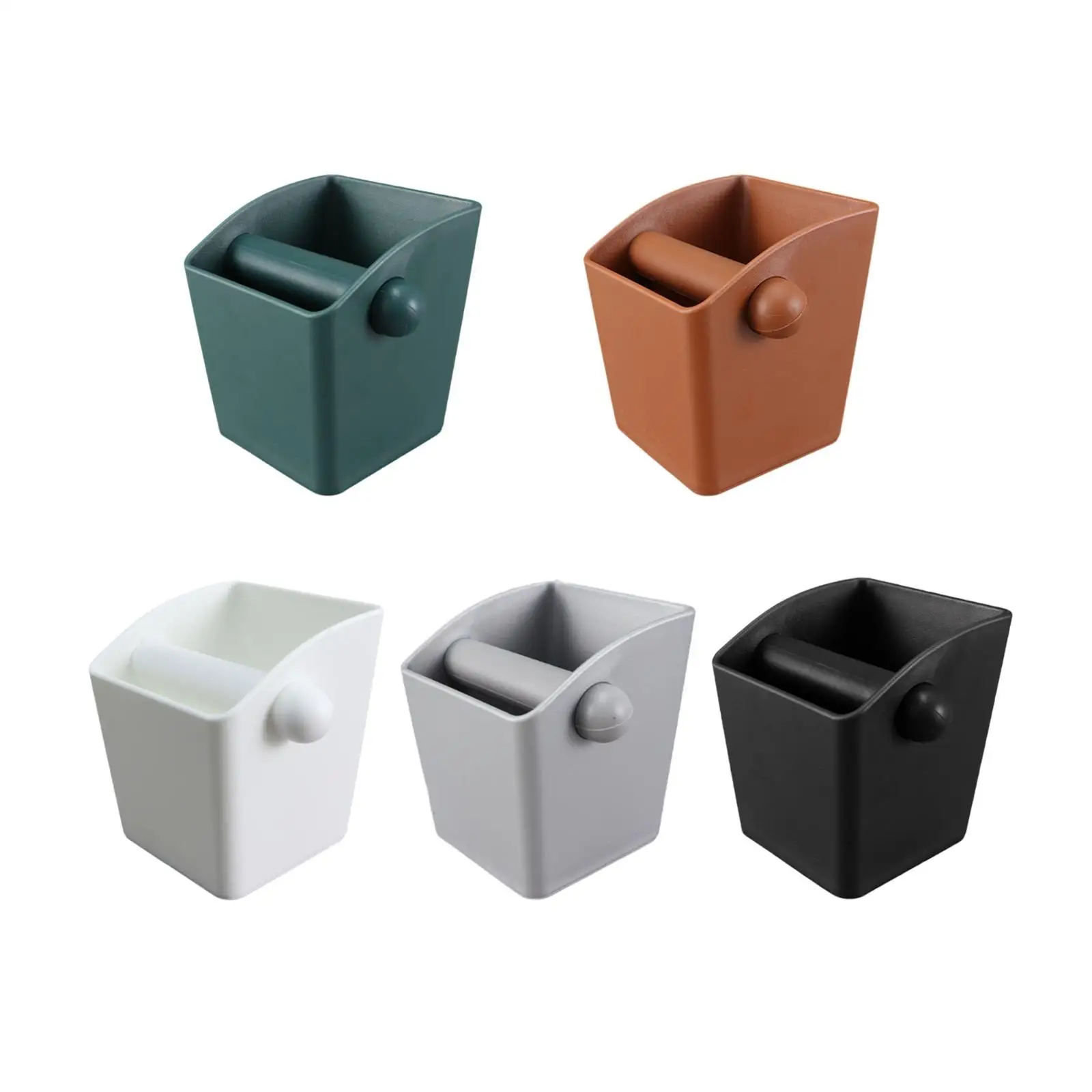 Kotak ketukan kopi, tempat sampah Espresso dapat dilepas untuk rumah Hotel kantor