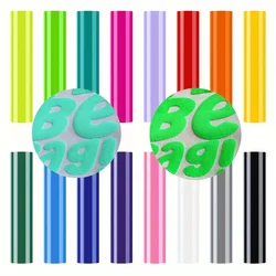 3D Puff Heat Transfer Vinyl, Puff HTV for Cricut machines And Heat Press, Heat Transfer Vinyl for T-Shirts Clothes Bag Pillow