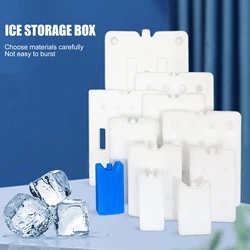 Décennie s de glace pour congélateur en gel, sac isotherme réutilisable, stockage des aliments frais, boîte d'injection d'eau, blocs de glace portables, voyage et déjeuner