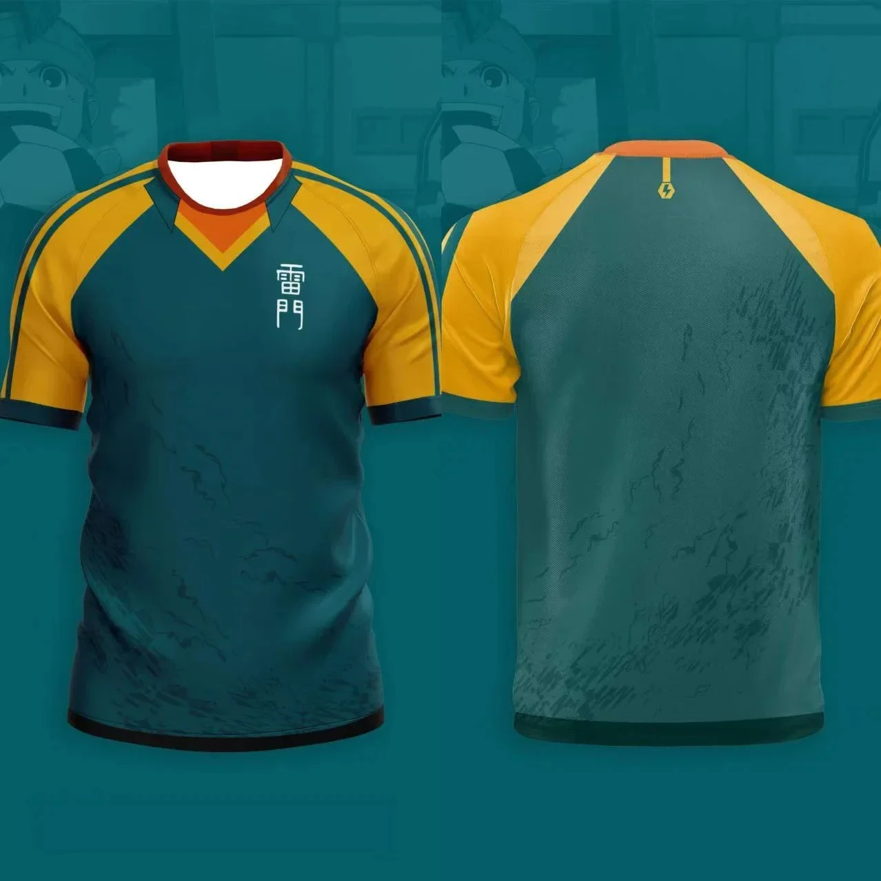 اليابان كايو جيرسي كرة القدم Inazuma أحد عشر: مارك إيفينز ثلاثية الأبعاد تي شيرت مطبوع الرجال النساء موضة الرياضة قصيرة الأكمام التي شيرت بلايز المحملة الاطفال