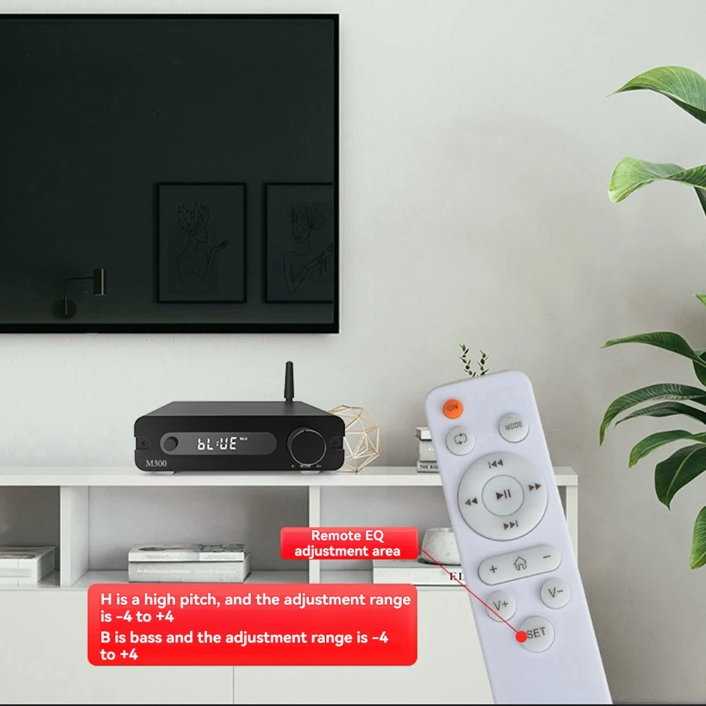 Decoder Verstärker Integrierte Maschine M300 Fever USB D Klasse Digital Verstärker Hause Bluetooth High Power Verstärker & A22K