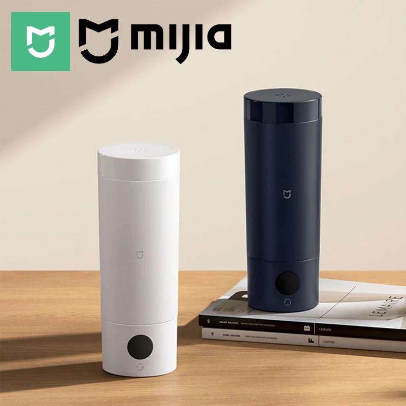 

Портативная электрическая кружка-термос MIJIA 2, новая улучшенная версия, с LED-экраном, электрический чайник, китайская версия с адаптером