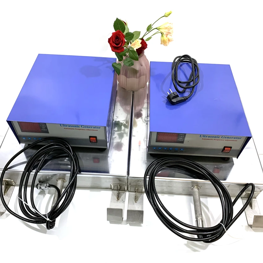 300-1200w 25khz Portable Electric Ultrasonic Generator Work With Immersible Transducer Plate