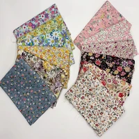 Floral Fabric Flower Cotton Printed Poplin Quilting Clothes Patchwork Muslin Sewing Accessories 3