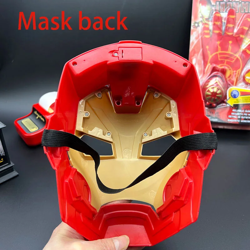 الرجل الحديدي قناع الكابتن قناع سوبر كول خارقة قناع لعبة الأداء الدعائم تأثيري الدعائم لعبة هدية هدية عيد الميلاد