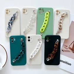 Marble Bracelet Phone Case For Xiaomi POCO X3 11T 11Lite Redmi Note 10 10S 10Pro 9S Cover Redmi10 Wrist Chain Soft Silicon Cover