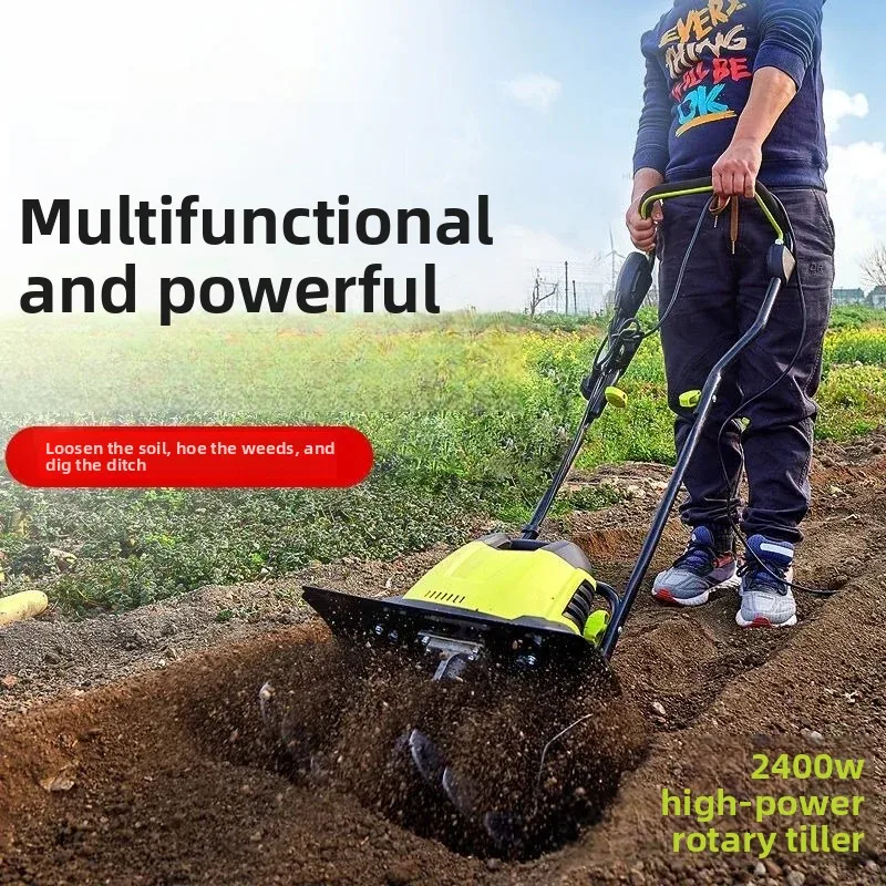 Premium Electric Scarifier Micro Tiller Machine Translation Machine Small Plowing Machine Household Plowing And Digging Orchard