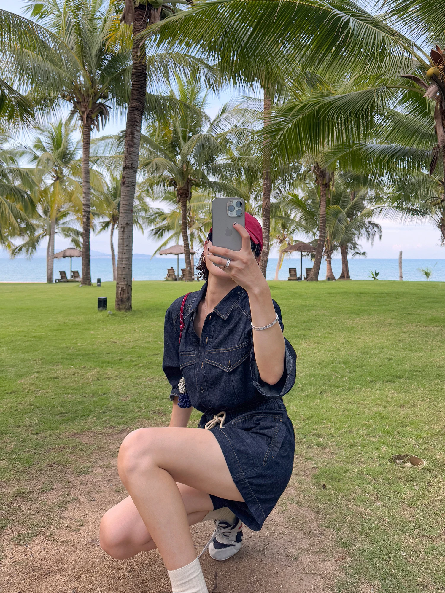 

Женские летние джинсовые комбинезоны Le Alfaionline Street Style, свободного кроя, повседневные, из денима, новинка 2025 года, модный дизайн, короткие штаны