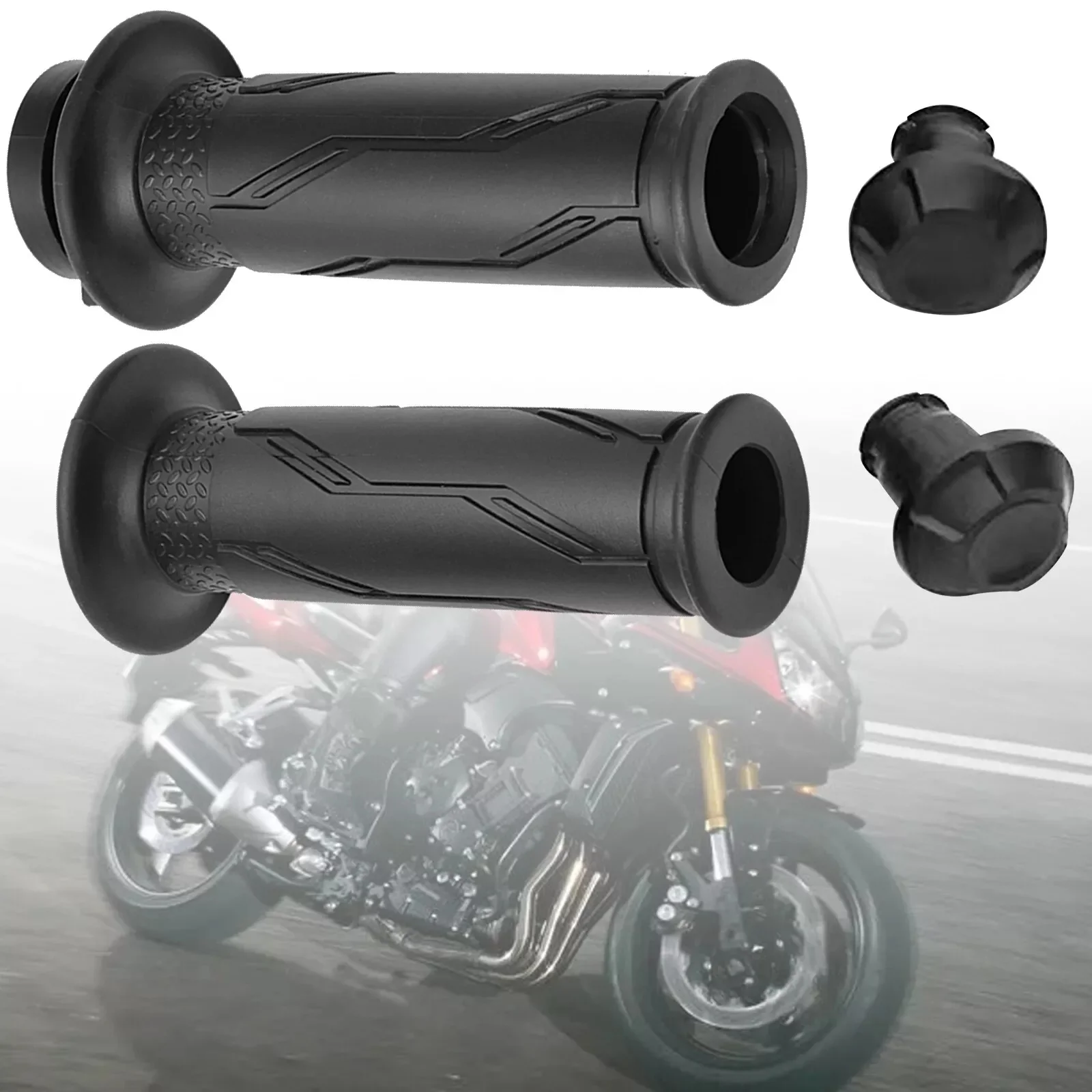 Motorcycle Handlebar Grips Hand Bar Handle Grip FOR YAMAHA YZF-R6 YZF-R1 R6 R1 4C8-26240-00-00 2C0-26240-00-00